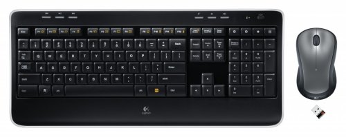Logitech Wireless Combo MK520 with touch media controls