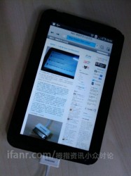 More details on the Samsung Galaxy Tab