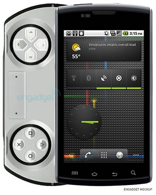 Игровой телефон Sony Ericsson PSP phone существует и выйдет в октябре.