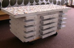 VHS coffee table