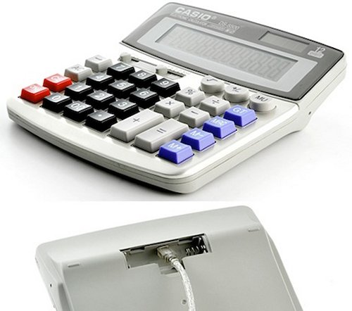 Casio Desk Calculator with Spy Cam