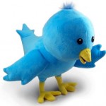 Plush Twitter Bird toy