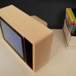 Retro television iPad dock