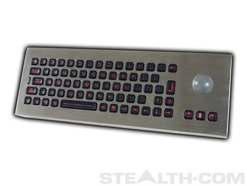 Stealth industrial grade keyboard