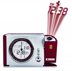 Oregon Scientific Maranello Ferrari Speedometer Line Projection Clock