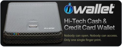 iWallet Biometric wallet keeps your cash safe