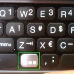 T-Mobile G2 Keyboard has keys for Google shortcuts