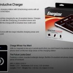 Energizer wireless inductive charger for blackberry and iphone