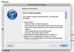 Apple iOS 4.1 now available to download