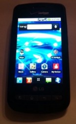 Verizon LG Vortex spotted with Android 2.2 and Microsoft Bing