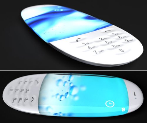 Nagisa Phone concept looks like a surfboard