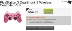 Pink DualShock 3 coming September 21st