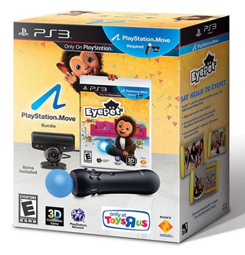 Sony launches PlayStation Move EyePet bundle with creature care game