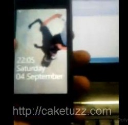 Samsung i8700 leaked on video