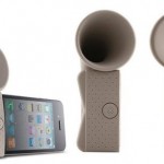 Bone Horn Stand iPhone Speaker