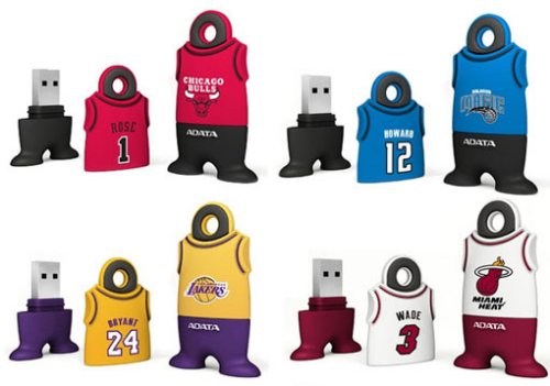 ADATA announces NBA Player USB 2.0 Flash Drives