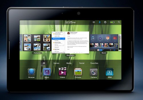 BlackBerry PlayBook should have 64GB model, large battery
