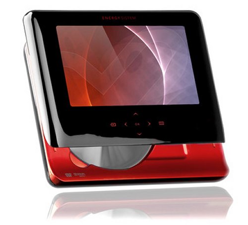 Energy M2700 Shift Ruby Red DVD Player
