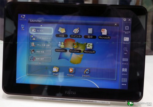 Fujitsu shows off two Windows 7 tablets, phone at CEATEC