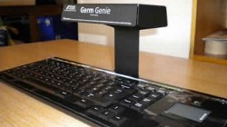 Germ Genie kills germs on your keyboard in minutes with a UV lght sensor