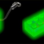 Glow-in-the-dark LEGO Brick USB Key