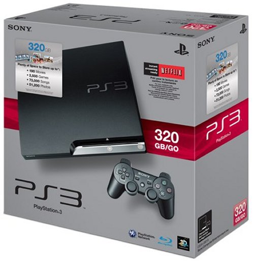 320GB PlayStation 3 to retail without Move for $350