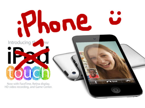 Turn your iPod touch into an iPhone 4