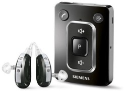 Siemens miniTek streams audio to Hearing Aids via Bluetooth