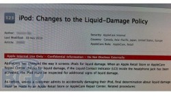 Apple amends iPod Water Damage Policy