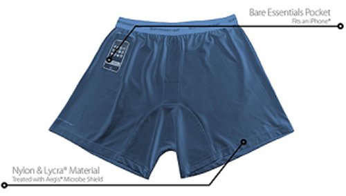 SCOTTeVEST Travel Boxers keep your phone close to the family jewels
