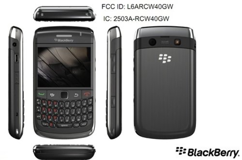 BlackBerry 8980 revealed by FCC