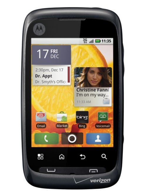 Moto Citrus for Verizon to ship tomorrow for $50