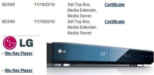 LG BD690: The first Blu-ray player certified for Wi-Fi Direct