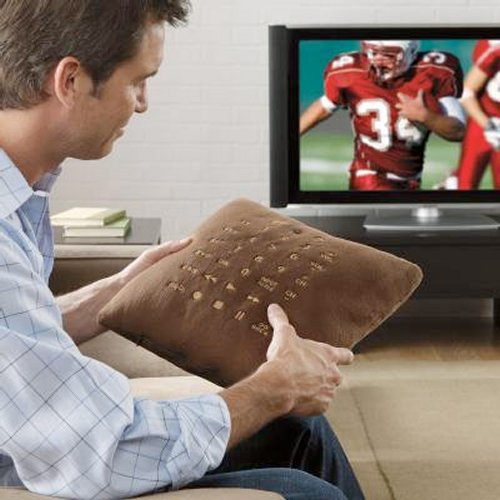 Universal remote pillow