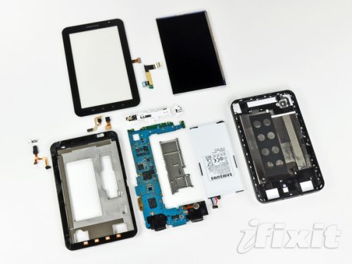 Samsung Galaxy Tab gets torn down
