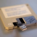 3.5-inch floppy turned into a USB flash drive