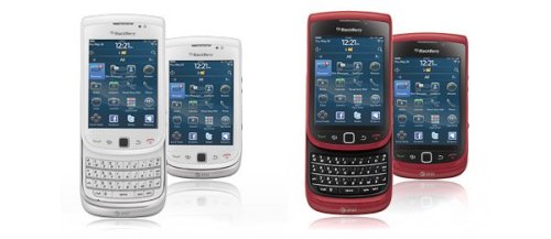 BlackBerry Torch now in red and white at AT&T stores