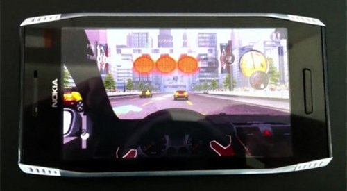 Nokia X7-00 with four speakers spotted on video