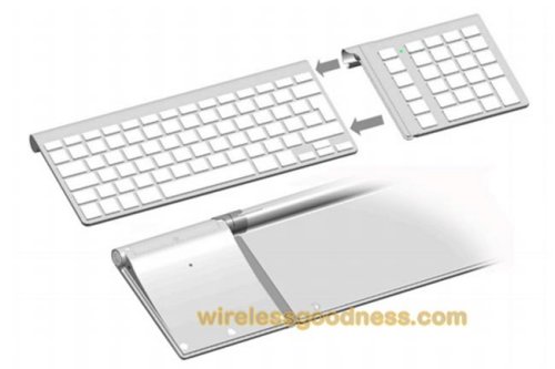 LMP Bluetooth Keypad for Apple Wireless Keyboard