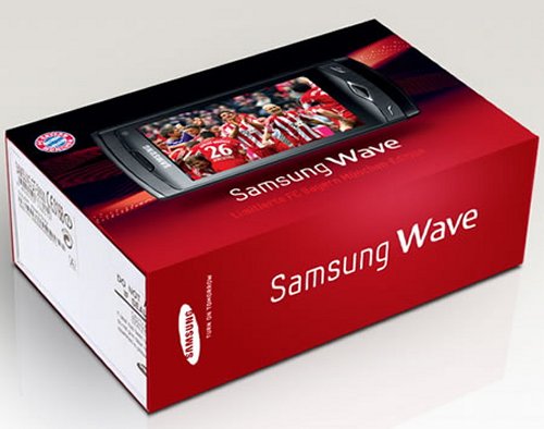 Samsung Bayern Munchen Wave S8500 smartphone