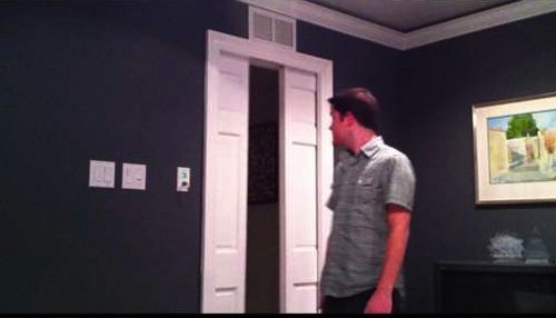 DIY Star Trek sliding doors