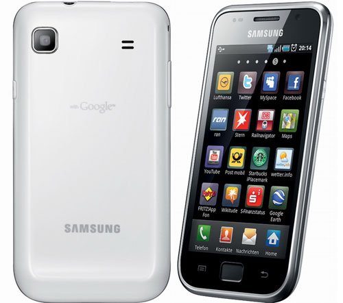 White Samsung Galaxy S now available in Germany