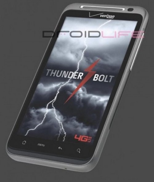 HTC Thunderbolt to be Verizon’s first 4G LTE handset