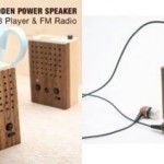 Motz Tiny Wooden Power Speaker