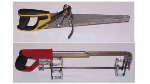 Recoil Saw bounces through wood
