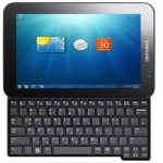 Samsung Gloria 10-inch Windows 7 tablet with slide-out keyboard