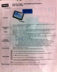 ViewSonic gTablet pulled due to flaws