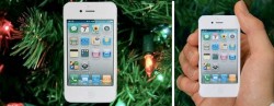 White iPhone 4 Ornament