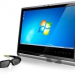 Lenovo L2363d 3D monitor with 3D webcam and 3D glasses