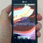 LG Optimus 3D spotted live